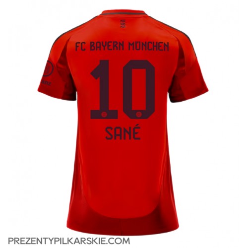 Stroje piłkarskie Bayern Munich Leroy Sane #10 Koszulka Podstawowej dla damskie 2024-25 Krótki Rękaw